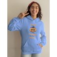 thumbnail image 2 of Coolest Little Pumpkin In Patch Hoodie Juniors -Image by Shutterstock,  Large, 2 of 4