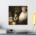 thumbnail image 4 of Santa's Rococo Joy. - Canvas, 4 of 10