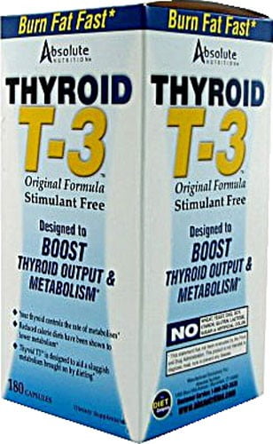 Weight Loss Fat Burner Tissue Reduction Cellulite Remover T3 Thyroid Support 