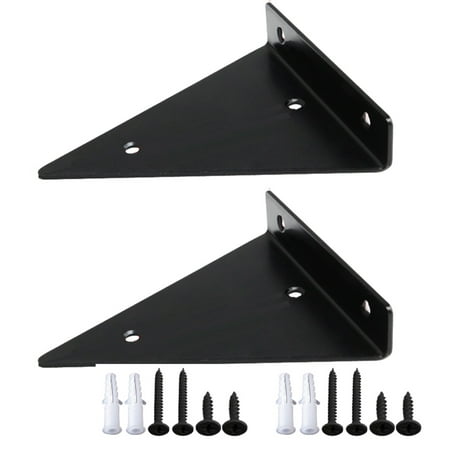 

FANJIE Triangle Bracket Support Wall Shelves Mount Tripod Partition Right Angle Fixed