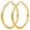 Gold-50mm, variant on Gold Hoop Earrings for Women Hypoallergenic 14k Gold Plated Hoop Earrings Lightweight Diamond Cut Hoop Earrings 50mm