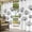 MediumPurple, variant on Outdoor Curtains for Patio Waterproof, Spring Dandelion Outdoor Privacy Panels Grommet, Modern Country Flower Black White Blackout Outside Curtains for Porch/Cabana/Pergola/Gazebo 54"x108", 2 Panels
