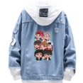 thumbnail image 1 of Chaqueta vaquera holgada, diseño creativo, ídolo coreano BTS Group, 1 of 6