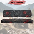 thumbnail image 4 of HUIACONG Black Crow UTV Seat Covers Waterproof Breathable 2 PSC UTV Seat Covers Non-Slip Soft Suitable for Kawasaki Mule 3010, 4 of 7