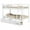 White, variant on Costway Twin Over Twin Bunk Bed with 2 Storage Drawers Ladder No Box Spring Needed White