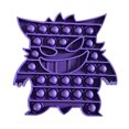 thumbnail image 2 of Juguete sensorial Push Bubble Fidget para aliviar el estrés del autismo, 2 of 2