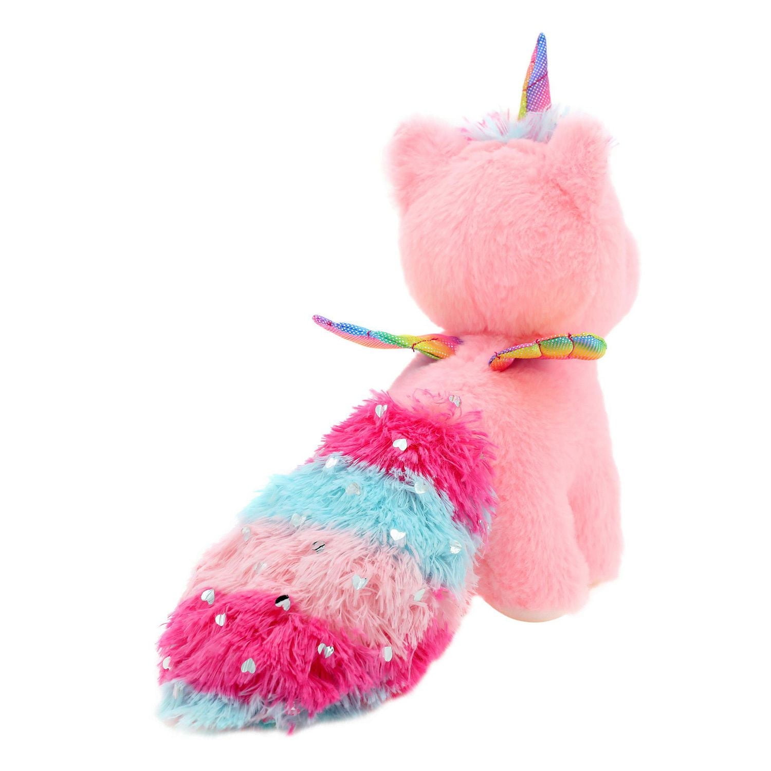 Way to Celebrate Valentine’s Day Medium Sized Plush Toy With Big Tail, Pegasus