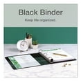 thumbnail image 6 of Cardinal Easy-Open ClearVue Locking Slant-D Binder, 1.5" Cap, 11 x 8 1/2, Black, 6 of 7
