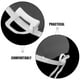 thumbnail image 2 of BRIGHTFUFU 8 máscaras bucales transparentes para servir alimentos, máscara de protección para cocinar, escudo transparente antivaho reutilizable para chefs, restaurantes y catering de hoteles, 2 of 8