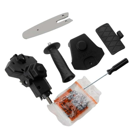 

Dasbsug Chainsaw Adapter Electric Drill Modified to Electric Chainsaw Converter Adapter for 4 Chainsaws Cutting Power Tool