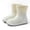 Beige, variant on JTieacloth Kids Rain Boots Mid Calf Rain Shoes For Boys Girls Outdoor Rainy Day Play,Sizes 2.5