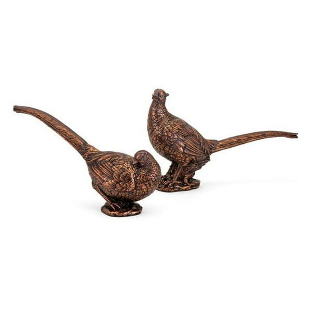 IMAX 88716-2 Récolte des Faisans en Bronze&44; Cuivre - Lot de 2