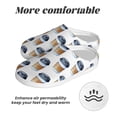 thumbnail image 6 of Goofa Coffee To Go Pattern Print Womens Mens Cotton Lightweight House Slippers , Washable Home Slippers,Indoor Comfy Bedroom Cozy Slippers-42/43, 6 of 7