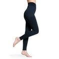 thumbnail image 3 of Sigvaris Well Being 170 Soft Silhouette Leggings - 15-20 mmHg Espresso D, 3 of 5