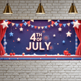 thumbnail image 5 of Red White Blue Fourth of July Celebration Banner Independence Day Patriotic Holiday Decor Fireworks Design for Outdoor Decoration Party Event, 5 of 7