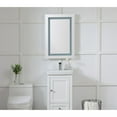 thumbnail image 3 of LED Electric Mirror Rectangle W20"H30" Dimmable 5000K, 3 of 5