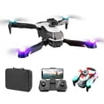thumbnail image 2 of Dron FPV Kraoden WiFi con cámara HD 1080P, modo de retención de altitud, dron RC plegable, cuadricóptero, vuelo circular, vuelo de ruta, retención de altitud, modo sin cabeza, 2 of 8