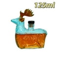 thumbnail image 3 of KER Reindeer Glass Liquor Bottle With Elegant Design For And Decorative Display Suitable For Xmas, 3 of 6