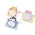thumbnail image 3 of 20 Sheets/pack Cute Cartoon Animal Sticky Notes Tiger Totoro Penguin Rabbit Bear Pig Adhesive Memo Pads Self-Stick Notes, 3 of 7