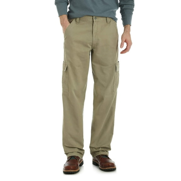 Mens 38x29 Button-Front Cargo Casual Pants 38