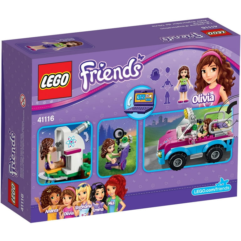 Politibetjent Individualitet Rendition LEGO Friends Olivia's Exploration Car, 41116 - Walmart.com