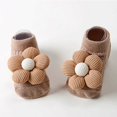 thumbnail image 2 of Vrotazzy Adorable Girl Floral - Ankle Breathable Soft Non- Grip Footwear for and Toddlers,0-1 Years, 2 of 9