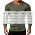 thumbnail image 3 of Mens Long Sleeve Shirts for Sports Gym Slim Fit Crew Neck Stretchy Quick Dry Base Layer Casual Workout T-Shirts, 3 of 8