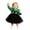 Green, variant on Weebloom Halloween Dresses For Toddler Girls Tutu Cat Dress Up Party Long Sleeve Stage Performance Outfit Clothes Girls Dress Black 2-3 Years