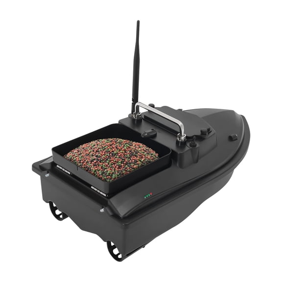 Miumaeov 1.5kg Pool Lake Fishing Bait Boat Long Distance Fishing Bait Boat with Remote Control 3.28 ft/s