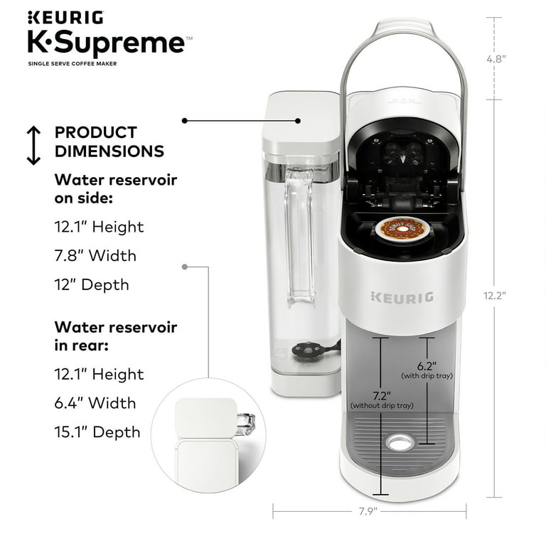 Keurig K-supreme Single-serve K-cup Pod Coffee Maker - Silver Sage