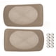thumbnail image 2 of Cubierta Para Altavoz Trasero De Automóvil, Fácil Instalación, Decorativa Gris, Izquierda Derecha, 1 Par 04007 521AA EO, Cubierta Protectora De Plástico Para Altavoz Para Camry, 2 of 7