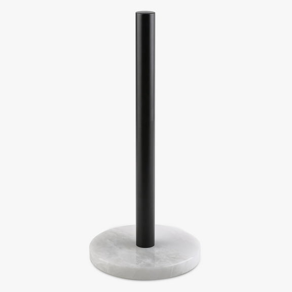 Koville Luxury Marble Paper Towel Holder, Metal Rod (Namib Fantasy)
