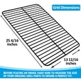 thumbnail image 2 of Set of Porcelain Steel Cooking Grid and Three Stainless Steel Replacement Heat Plates for Charbroil Classic 360 3-Burner, G215-0203-W, 463742418, 2 of 8
