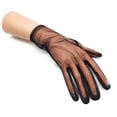 thumbnail image 2 of Guantes largos transparentes de encaje fino y sexy de 23 cm, 55 cm y 70 cm, suaves y transpirables, de hilo de red sólido, para mujer y hombre, 2 of 4