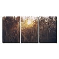 thumbnail image 2 of wall26 - 3 Piece Canvas Wall Art - Nature Landscape at Sunset - Modern Home Art Stretched and Framed Ready to Hang - 16"x24"x3 Panels, 2 of 4
