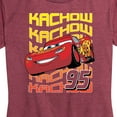 thumbnail image 3 of Disney's Cars - KACHOW 95 - Women's Short Sleeve Graphic T-Shirt, 3 of 5