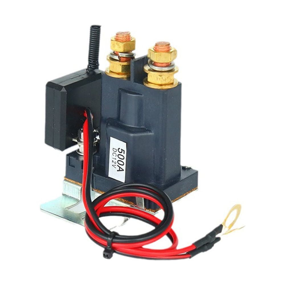 Phyun 12V DC 500A Remote Battery Disconnect Switch for Car Truck RV Camper Battery Switch Isolator On Off Wireless Remote Control