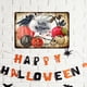 thumbnail image 5 of Letrero Metálico de Halloween de 30 X 20 Cm para Decoración de Pared | Decoración de Halloween para Interiores | Placa de Hojalata Multicolor Resistente con Agujeros Pretaladrados | Ideal para Parede, 5 of 6