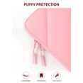 thumbnail image 4 of SENLASI Puffy 15.6 inch Laptop Sleeve, Protective Laptop Case 15 inch For 15-15.6” Lenovo Thinkpad ideapad HP Pavilion Acer Dell Asus Vivobook,MacBook Pro 16 M3 M2 Water-resistant Computer Case,Pink, 4 of 8