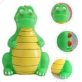 thumbnail image 2 of Dinosaur Piggy Bank Cartoon Coin Bank Decorative Coin Container Adorable Kids Piggy Bank, 2 of 7