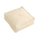 thumbnail image 1 of Cojín de suelo BLESIY Cojines cuadrados decorativos de tatami beige, 1 of 8