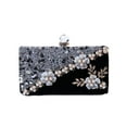 thumbnail image 2 of Guardurnaity Elegante funda de terciopelo brillante para dama de honor y boda, estructura duradera, compacta y ligera Bolsas de mensajero y de hombro, 2 of 6