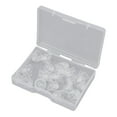 thumbnail image 1 of 20pcs 10mm Double Layer Hearing Closed Domes Improve Hearing High Transparency Close Domes for Replacement, 1 of 7