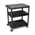 thumbnail image 2 of FSE 373-LP40E-B 40"H AV Cart - 3 Large Shelves Electric, 2 of 2