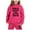 Hot Pink, variant on Teen Girls Jesus Loves You Hoodie Long Sleeve Fashion Graphic Hoodies Oversize Pullover Jogging Pants 2 Piece Fall Clothes Cute Sweatshirts 10-11 Years Cute&nbsp;Boys Girls&nbsp;Clothing