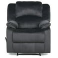 thumbnail image 3 of Relax A Lounger Phillip Recliner in Dark Gray Fabric Upholstery, 3 of 8