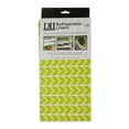 thumbnail image 2 of Avocado Green Herringbone Print Fridge Fabric Liner 12x24 (Set of 6), 2 of 2