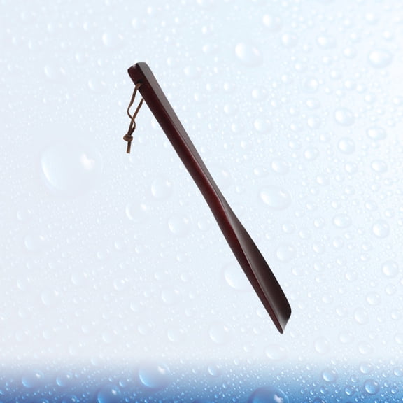 WHAMVOX 1pc Household Shoe Lifter Wooden Hanging Shoeshorn Retro Shoe Extractor Shoes Supplies for Home Size