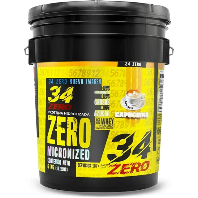 34 Zero Proteina 6 Kg Sabor Capuchino