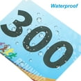 thumbnail image 5 of Uxcell Tearproof Running Bib Numbers 7x6 Inch, 1-300 Race Competitor Numbers with Safety Pin , Multicolor, 5 of 7